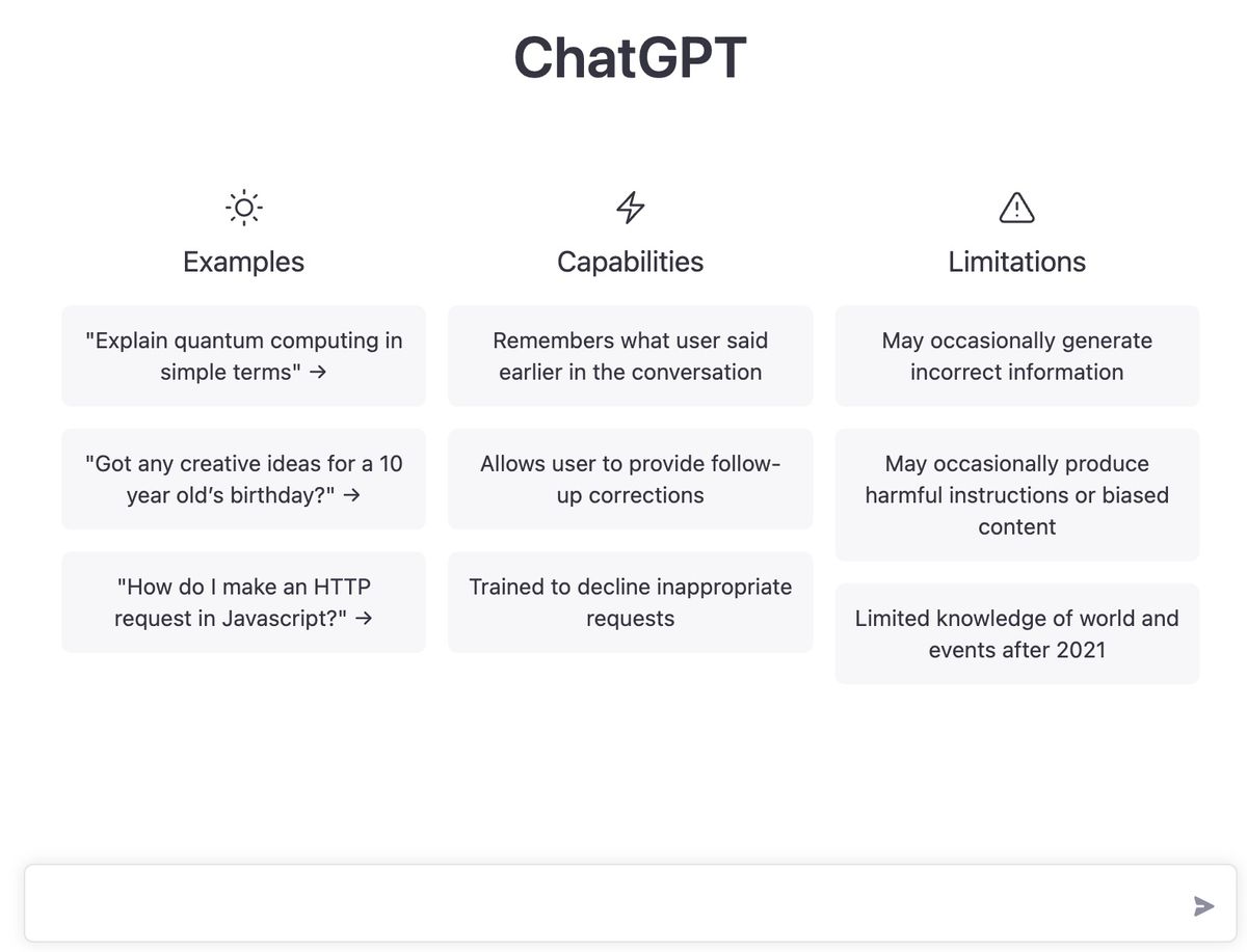 Day 1 with ChatGPT